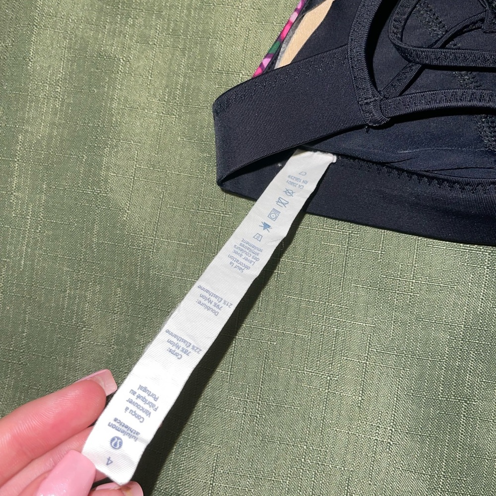 Lululemon Tidal Flow Triangle Top Paradise Camo M… - image 5